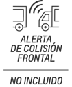ALERTA COLISION FRONTAL
